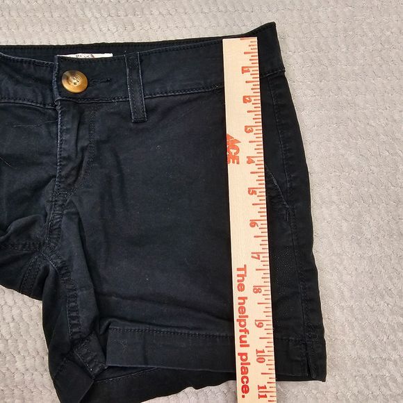 Women's SO Shorts Black Shorty Shorts Nice and comfortable Size 0 - Picture 10 of 14